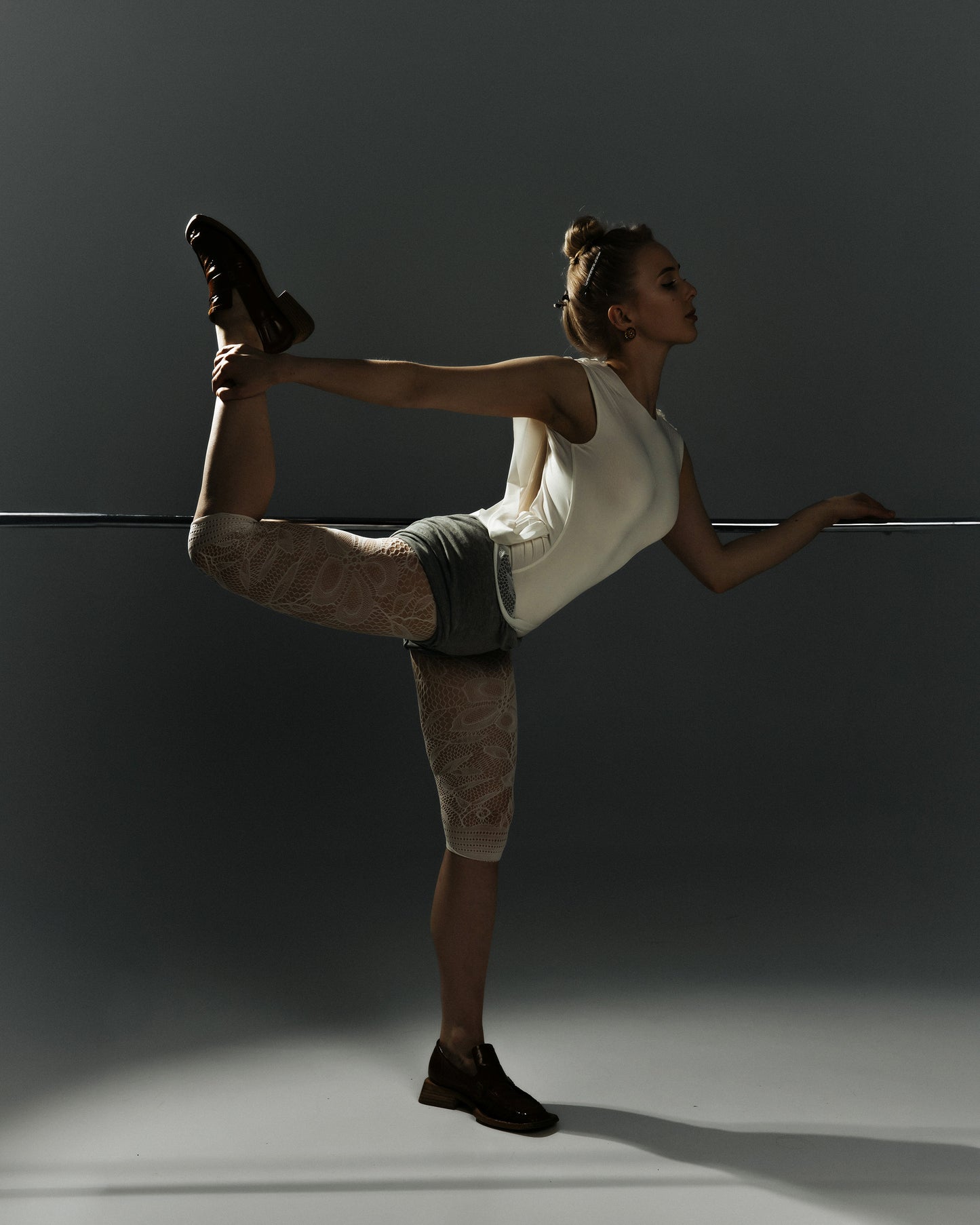 «SWAN» bodysuit - rosewater cream