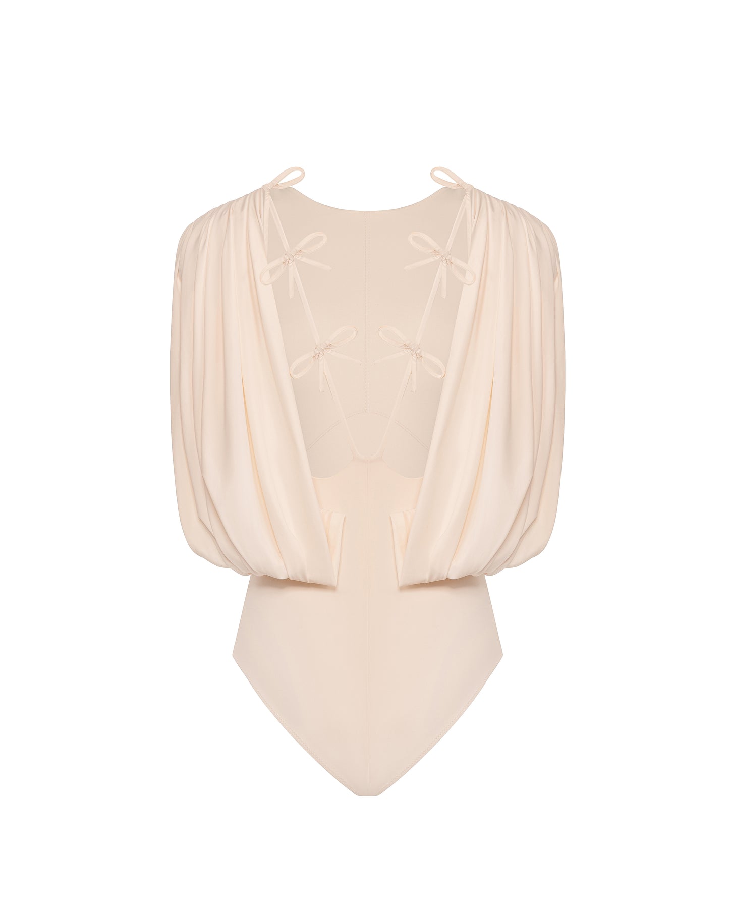 «SWAN» bodysuit - rosewater cream