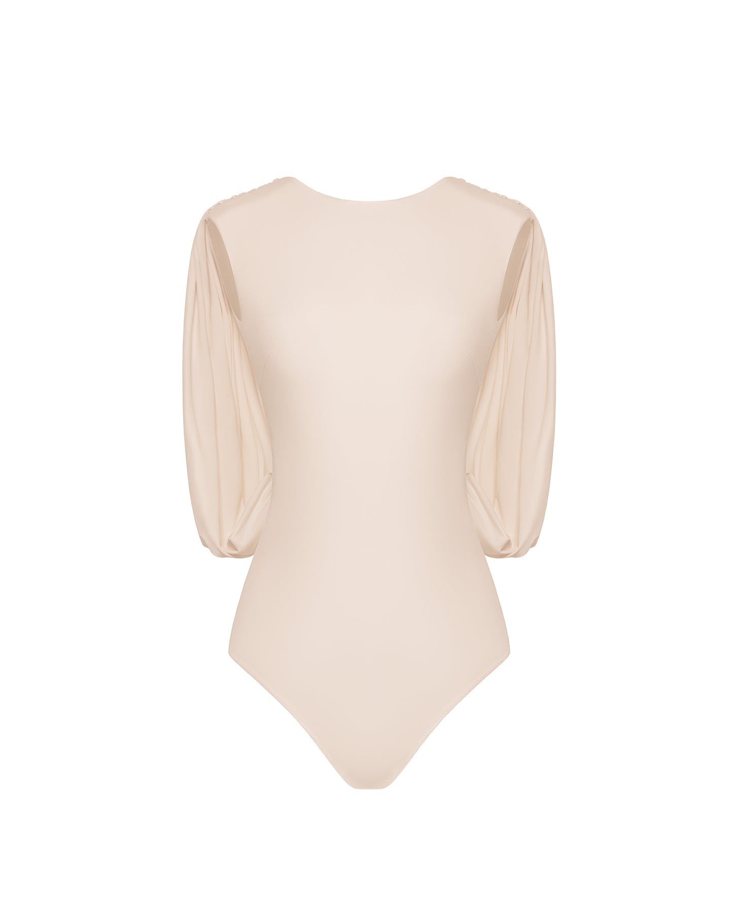 «SWAN» bodysuit - rosewater cream